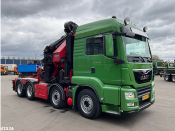Camion grue MAN TGS 35.500 8x4 HMF 95 Tonmeter laadkraan bj. 2019!: photos 3