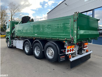 Camion benne, Camion grue Scania G 490 8x4 Euro 6 Hiab 24 Tonmeter laadkraan: photos 5