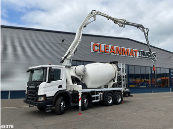 Camion malaxeur SCANIA P 450