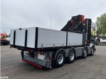 Camion grue Scania R500 8x4 V8 Retarder Palfinger 53 Tonmeter laadkraan + Fly-Jib: photos 4