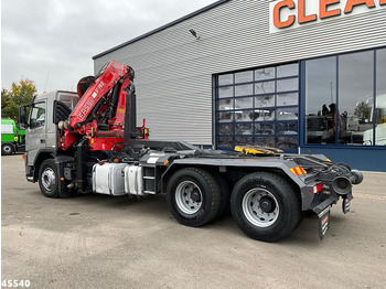 Camion ampliroll, Camion grue Volvo FM 340 6x4 Fassi 19 Tonmeter laadkraan: photos 2