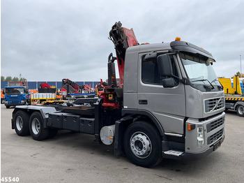 Camion ampliroll, Camion grue Volvo FM 340 6x4 Fassi 19 Tonmeter laadkraan: photos 5