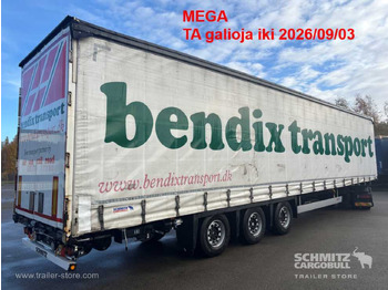 Semi-remorque rideaux coulissants SCHMITZ MEGA