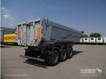 Semi-remorque benne SCHMITZ Tipper Steel half pipe body 252m³: photos 3