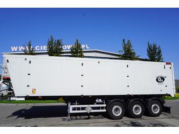 Semi-remorque benne