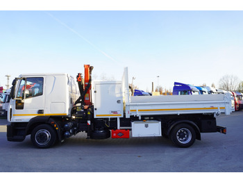 Camion grue IVECO Eurocargo 120E18 Crane Palfinger / 3-way tipper / sleeper cab: photos 5