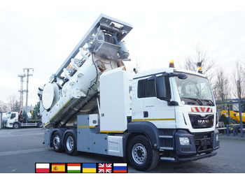 Camion hydrocureur MAN TGS 26.360