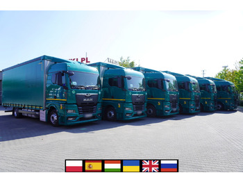 Camion à rideaux coulissants MAN TGX 18.470