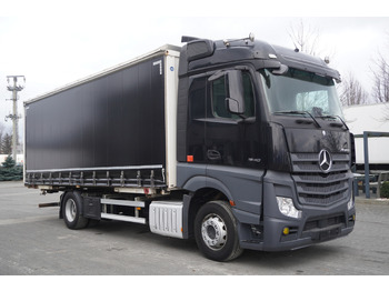 Camion à rideaux coulissants MERCEDES-BENZ Actros 1840