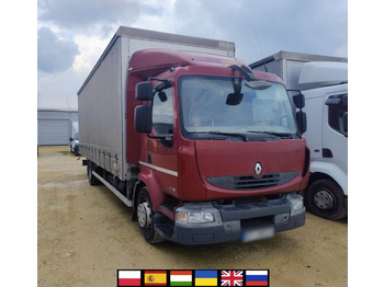 Camion à rideaux coulissants RENAULT Midlum 300