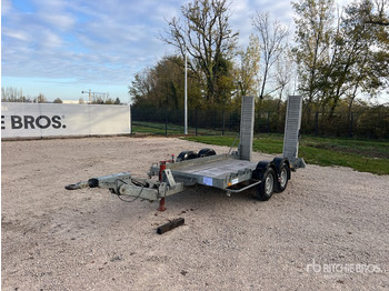 Remorque porte-engin surbaissée HUBIERE