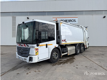 Benne à ordures ménagères 2018 Mercedes-Benz Econic 2630 NGT 6x2 Camion Benne A Ordures Mena ... Waste Collection Truck: photos 2