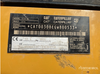 Pelle sur chenille CATERPILLAR 308C