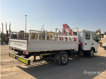 Camion plateau, Camion grue 2010 Mitsubishi Canter 2011 Ferrari F550 A1 Knuckle Bo ... Flatbed Truck with Crane: photos 3 Camion plateau, Camion grue 2010 Mitsubishi Canter 2011 Ferrari F550 A1 Knuckle Bo ... Flatbed Truck with Crane: photos 3
