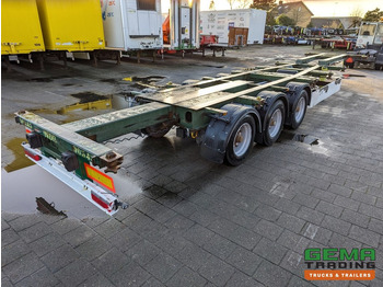 Semi-remorque porte-conteneur/ Caisse mobile Krone SD 27 3-Assen BPW Backslider - DrumBrakes - 20 2x20FT/30/40FT - 10+ Units in Stock (O1931): photos 3