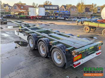Semi-remorque porte-conteneur/ Caisse mobile Krone SD 27 3-Assen BPW Backslider - DrumBrakes - 20 2x20FT/30/40FT - 10+ Units in Stock (O1931): photos 4