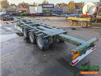 Semi-remorque porte-conteneur/ Caisse mobile Krone SD 27 3-Assen BPW Backslider - DrumBrakes - 20 2x20FT/30/40FT - 10+ Units in Stock (O1931): photos 5