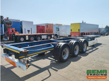 Semi-remorque porte-conteneur/ Caisse mobile KRONE SD