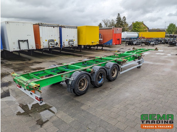 Semi-remorque porte-conteneur/ Caisse mobile LECITRAILER