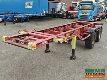 Semi-remorque porte-conteneur/ Caisse mobile