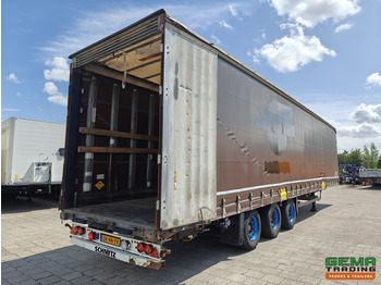 Semi-remorque rideaux coulissants SCHMITZ SCS