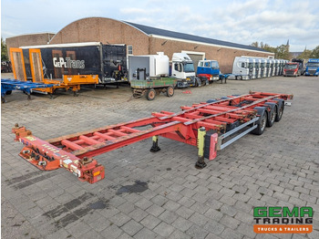 Semi-remorque porte-conteneur/ Caisse mobile TIRSAN