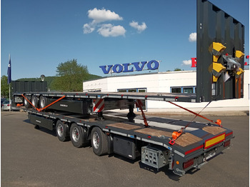 Semi-remorque plateau SCHWARZMÜLLER