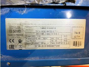 Groupe électrogène Diverses Kohler SDMO20000TE AVR (3383): photos 3