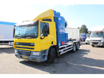 Benne à ordures ménagères DAF CF 75 .310 + 6X2 STEERING: photos 4
