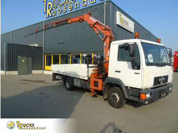 Camion grue MAN 8.163