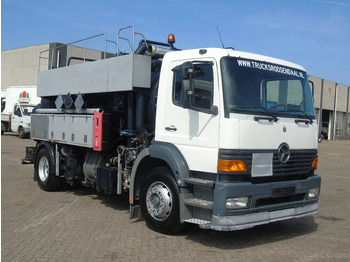 Camion hydrocureur Mercedes-Benz Atego 1923 + 8.800 liter INOX + complete pump/tipper/functional + EURO 2: photos 4