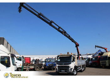Camion grue VOLVO FMX 420