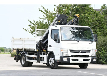 Camion grue FUSO Canter 7C18 KRAAN/KIPPER!! EURO6!!: photos 2