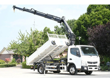 Camion grue FUSO Canter 7C18 KRAAN/KIPPER!! EURO6!!: photos 3