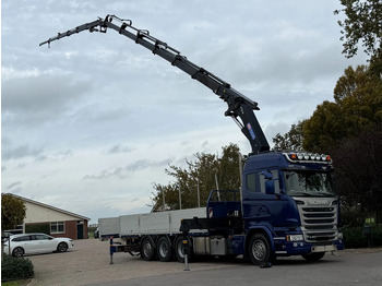 Camion grue SCANIA R 450