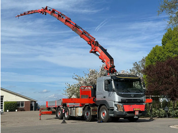 Camion grue Volvo FMX 500 8X2!!FASSI 71TM!!FLY-JIB!!2017!!EURO6!!202TKM!!FRONTSTAMPS!!: photos 3