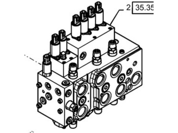 Valve hydraulique CASE