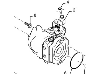Pompe hydraulique CASE