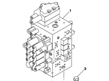 Valve hydraulique CASE
