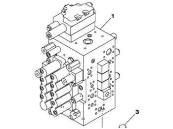 Valve hydraulique CASE