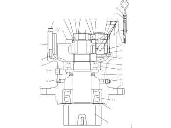 Moteur de rotation CASE