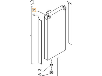 Radiateur d'huile CASE