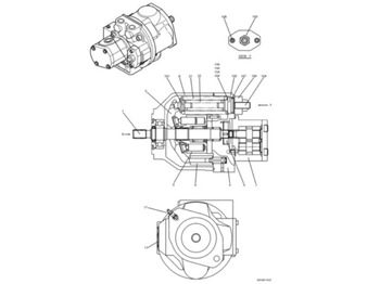 Pompe hydraulique CASE