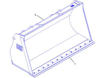 Godet pour chargeur CATERPILLAR