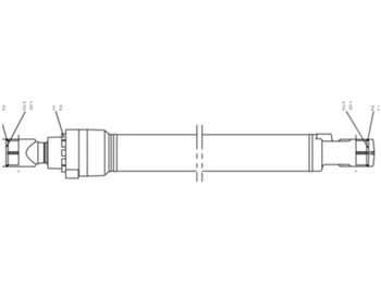 Vérin hydraulique NEW HOLLAND