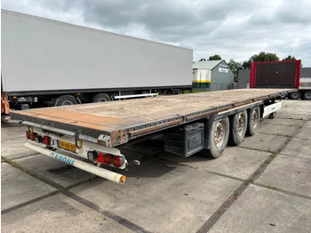 Semi-remorque plateau Krone SD Flatbed met rongen 41 ton standard chassis: photos 4