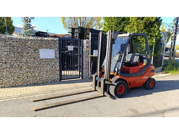 Chariot élévateur diesel Linde H 30 D, Duplex, Zusatzhydraulik, Palettengabel: photos 3