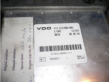 Bloc de gestion SCANIA