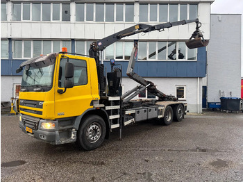 DAF CF 75.310 6X2 EURO 5 HMF 1244 Z2 + REMOTE + HIAB 17T HOOK - crédit-bail DAF CF 75.310 6X2 EURO 5 HMF 1244 Z2 + REMOTE + HIAB 17T HOOK: photos 1
