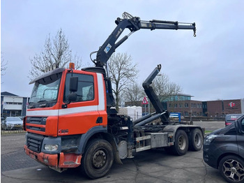 Camion grue DAF CF 85.380 6X2 + MKG 141 A2 CRANE + 20 TON HOOKLI: photos 2